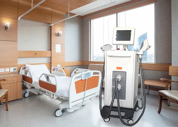 Pulsiertes Licht 500 des DPL Laser-Maschinen-Haar-Watt Abbau-45kg belasten Energie 0-1000mj