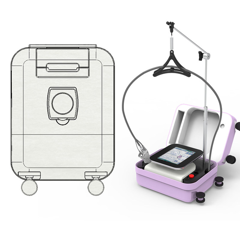 755nm Alexandrit Mini-Diodenlaser mit Smart-Touchscreen für einfache Bedienung in der Schönheitsindustrie